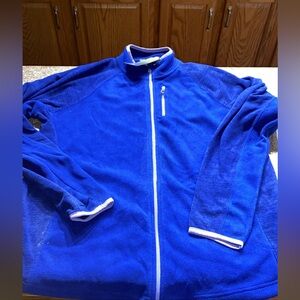 Tek Gear Purple Fleece Jacket with Lavender Trim